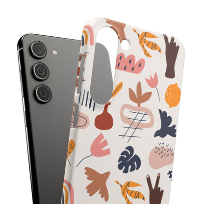 Whimsical Harmony Snap Case for Samsung Phone