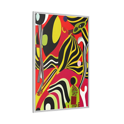 Ngoma Drift Matte Canvas Wall Art