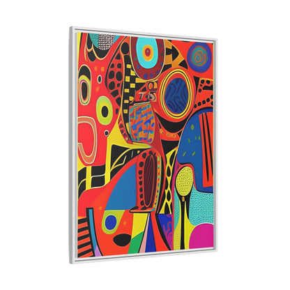 Oba Vibration Matte Canvas Wall Art