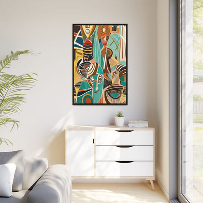 Isimi Flow Matte Canvas Wall Art