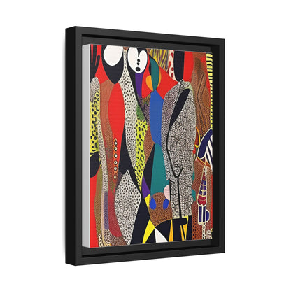 Muti Veins Matte Canvas Wall Art