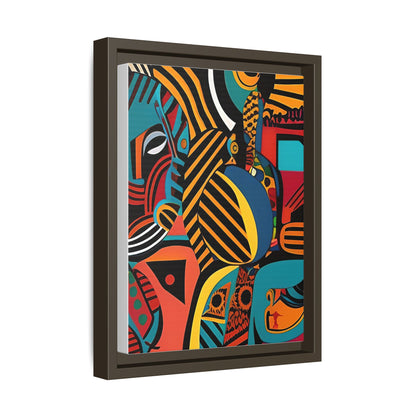 Sankofa Blaze Matte Canvas Wall Art