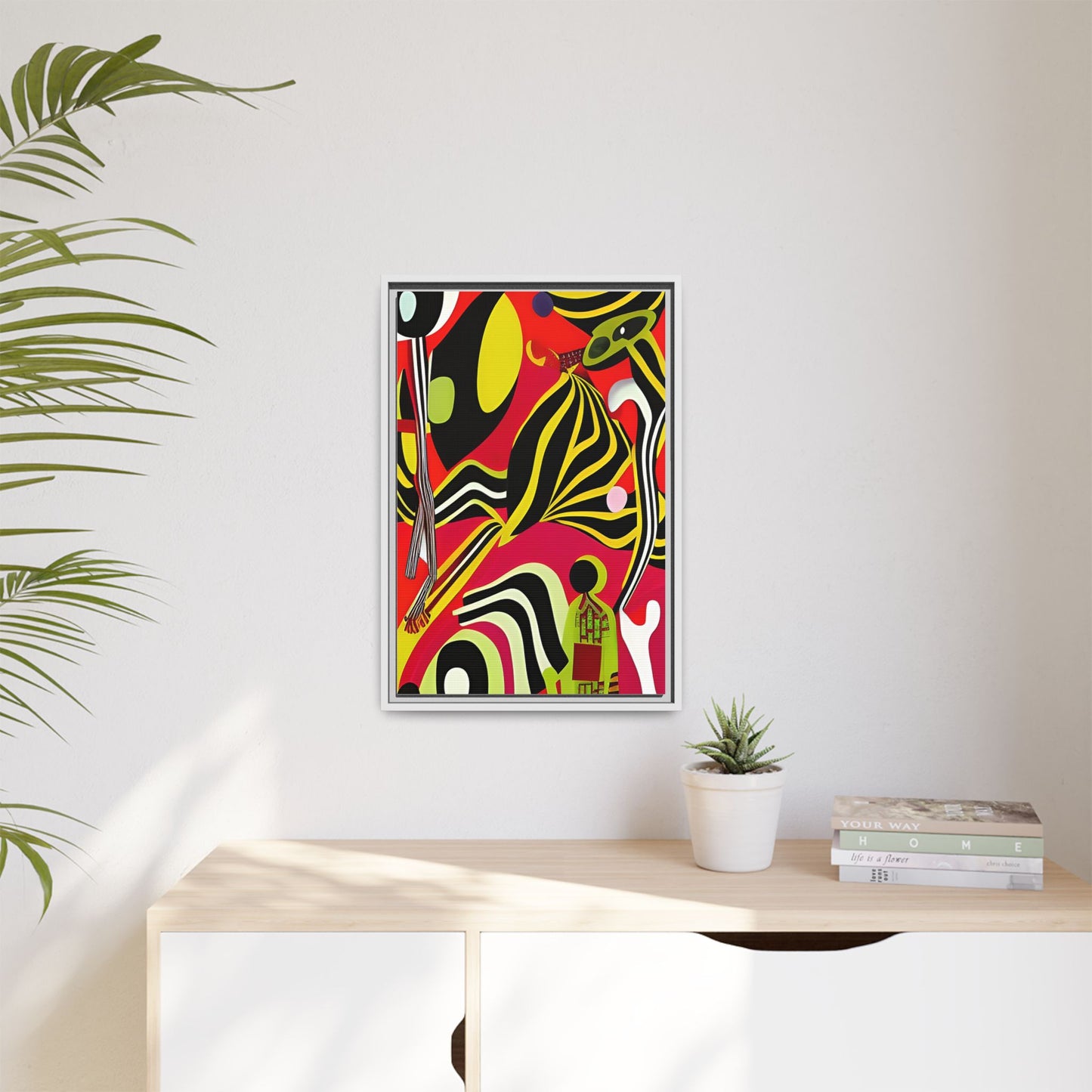 Ngoma Drift Matte Canvas Wall Art