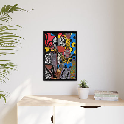 Luba Current Matte Canvas Wall Art