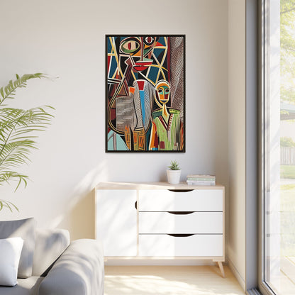 Moya Threads Matte Canvas Wall Art
