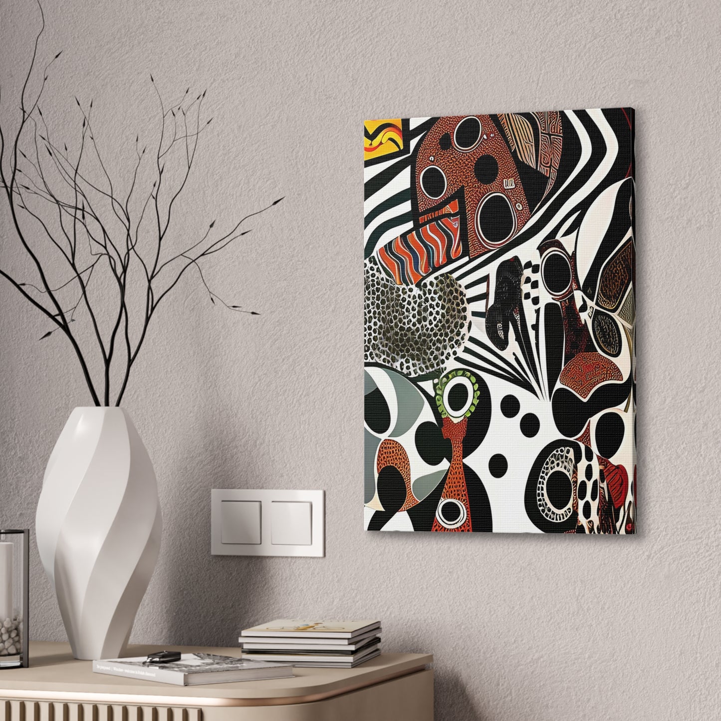 Dotou Mirage Stretched Canvas Wall Art