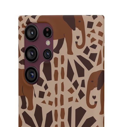 Safari Mosaic Snap Case for Samsung Phone