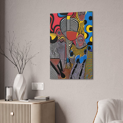 Luba Current Stretched Canvas Print