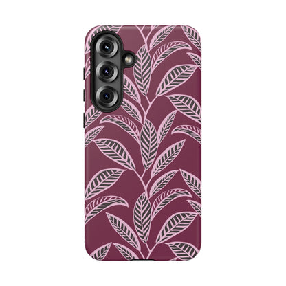 Foliage Symphony Tough Case for Samsung Phone