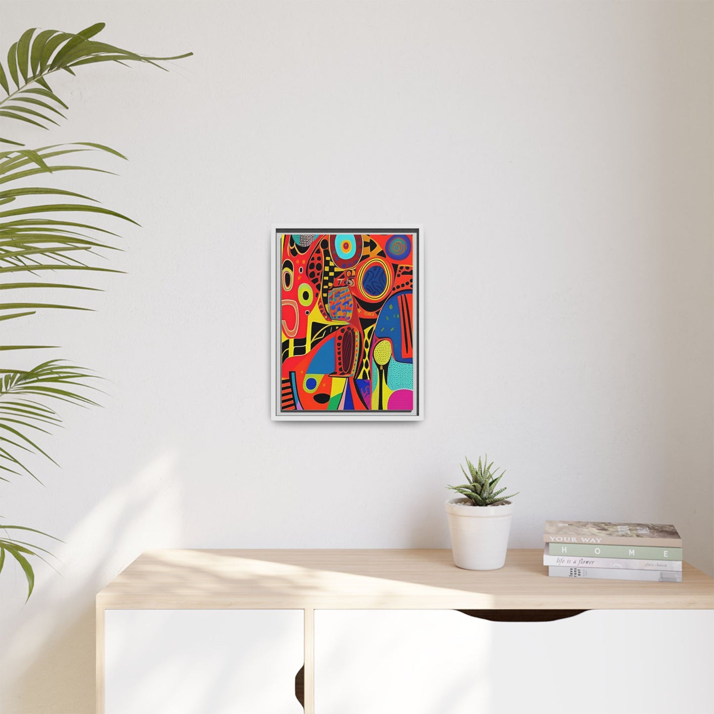Oba Vibration Matte Canvas Wall Art