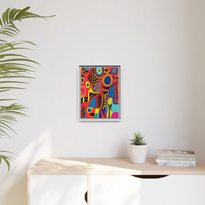 Oba Vibration Matte Canvas Wall Art
