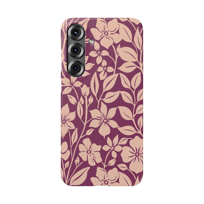 Blooming Elegance Snap Case for Samsung Phone