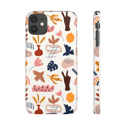 Whimsical Harmony Snap Case for iPhone®