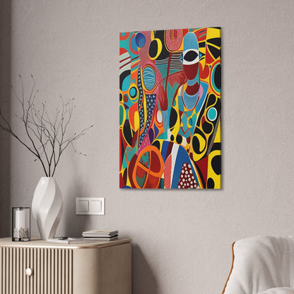 Ajora Veil Stretched Canvas Wall Art