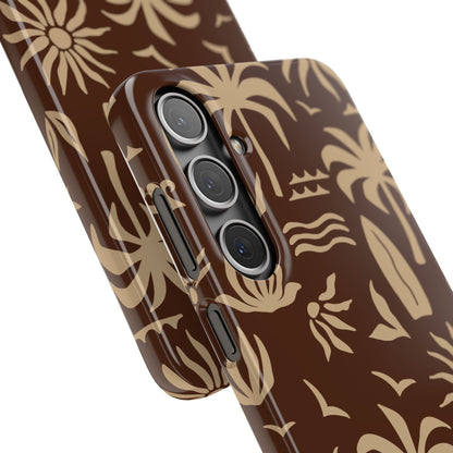 Vintage Tropical Snap Case for Samsung Phone