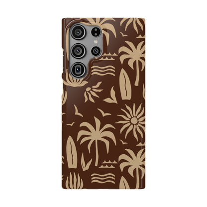 Vintage Tropical Snap Case for Samsung Phone