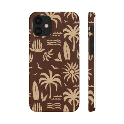 Vintage Tropical Snap Case for iPhone®