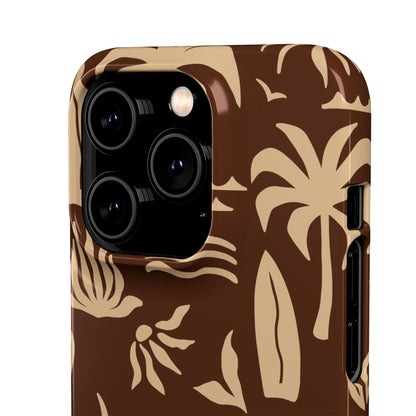 Vintage Tropical Snap Case for iPhone®