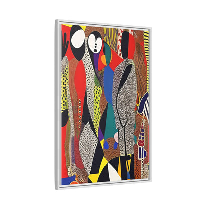 Muti Veins Matte Canvas Wall Art