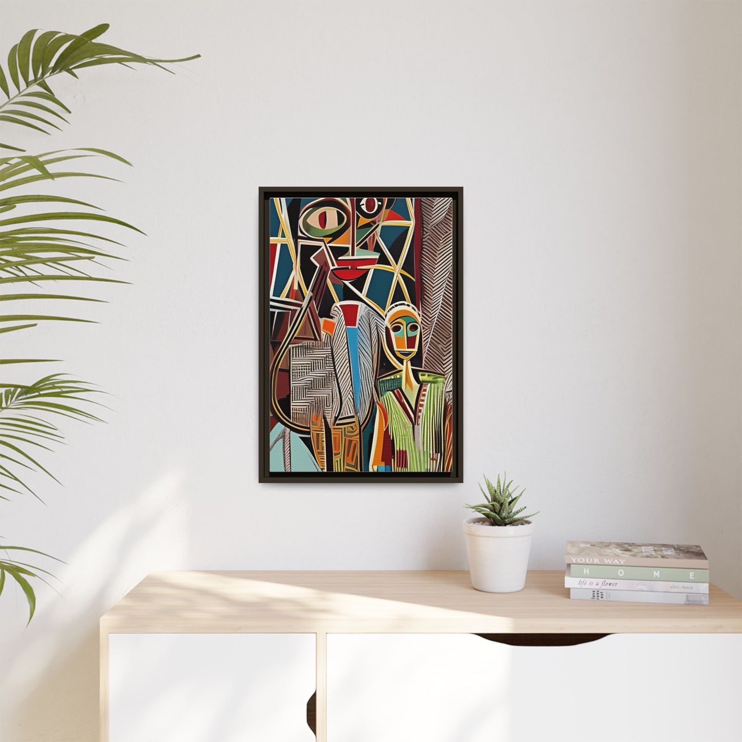 Moya Threads Matte Canvas Wall Art