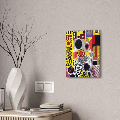 Zamani Echo Stretched Canvas Wall Art