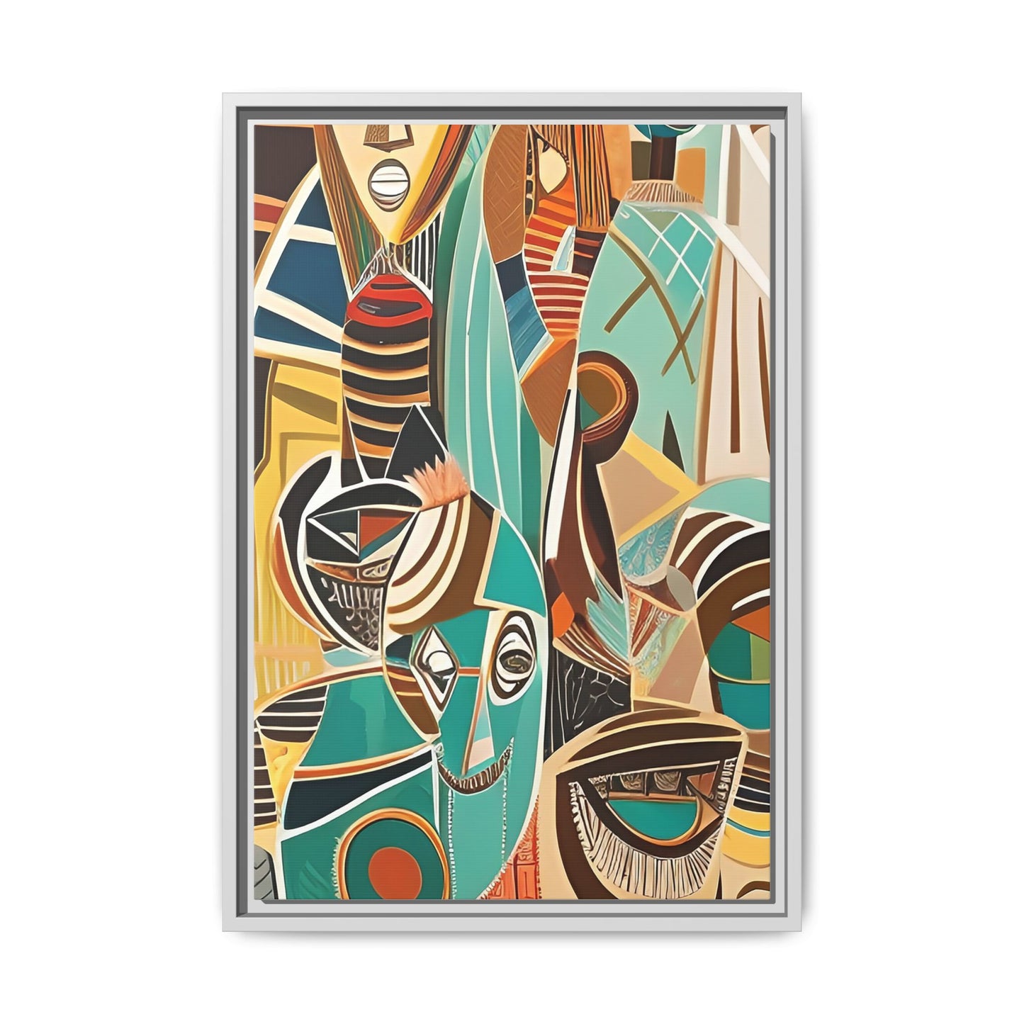 Isimi Flow Matte Canvas Wall Art