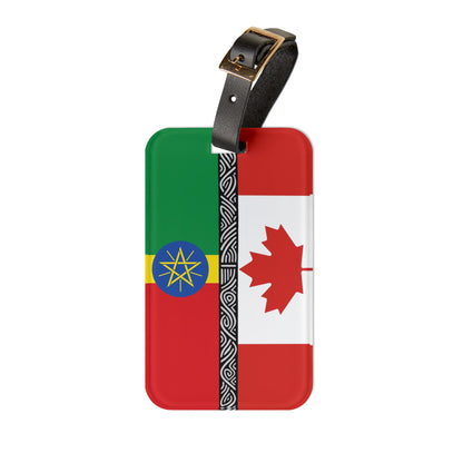 Ethiopia-Canada Diaspora Luggage Tag