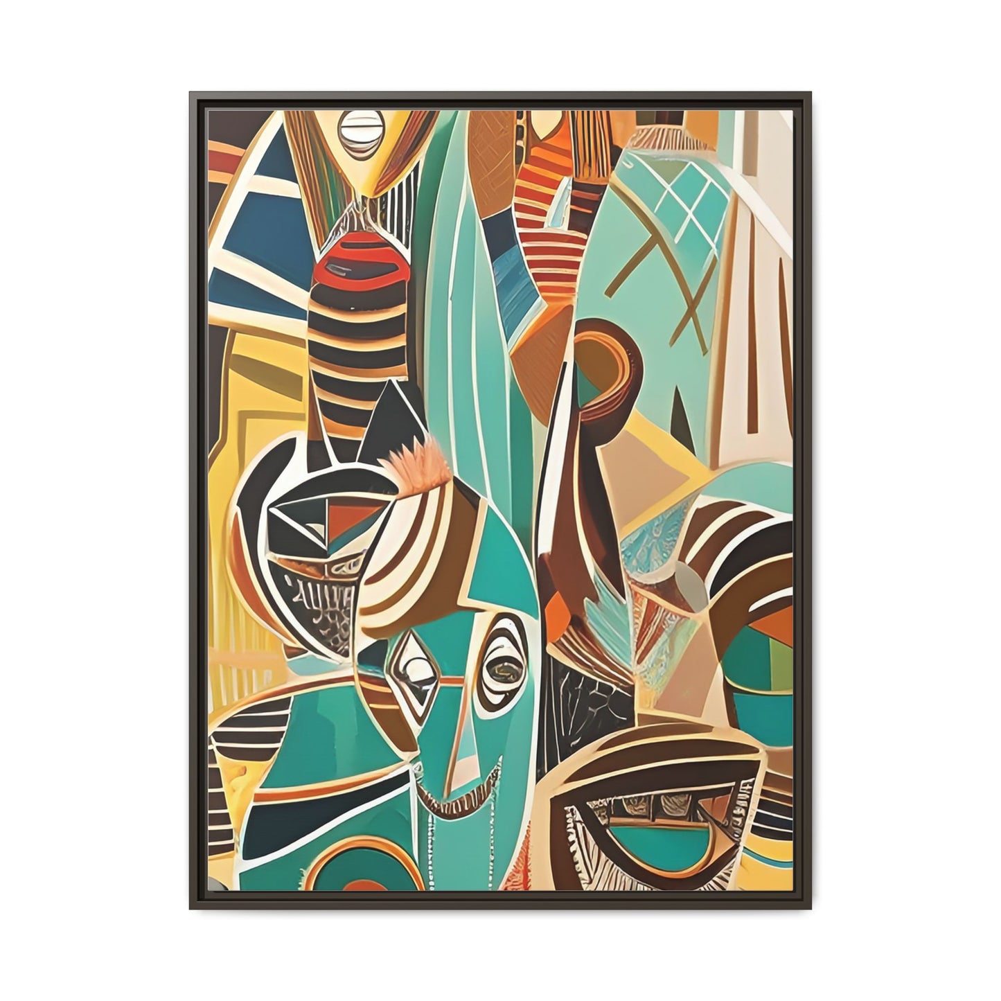 Isimi Flow Matte Canvas Wall Art