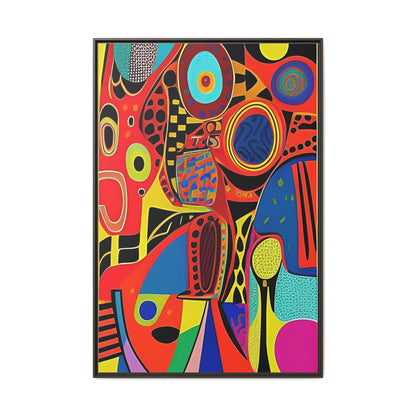 Oba Vibration Matte Canvas Wall Art