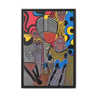 Luba Current Matte Canvas Wall Art