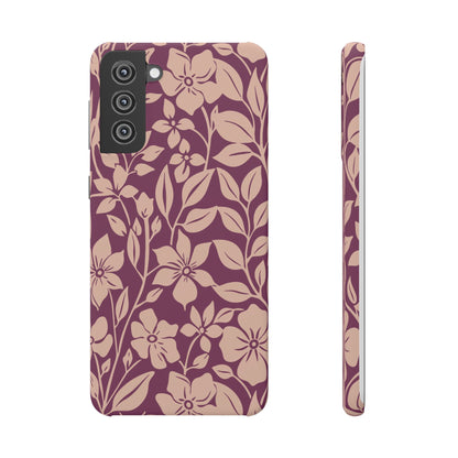 Blooming Elegance Snap Case for Samsung Phone
