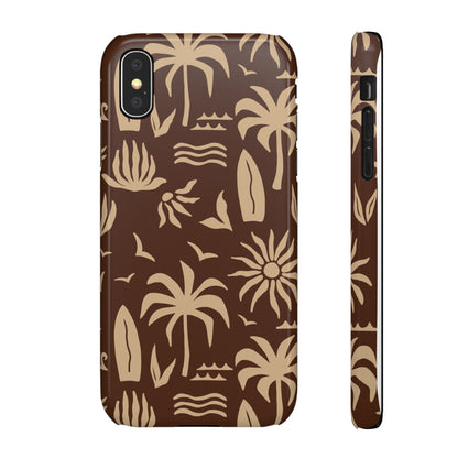 Vintage Tropical Snap Case for iPhone®
