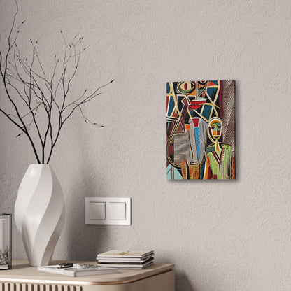 Moya Threads Stretched Canvas Wall Art