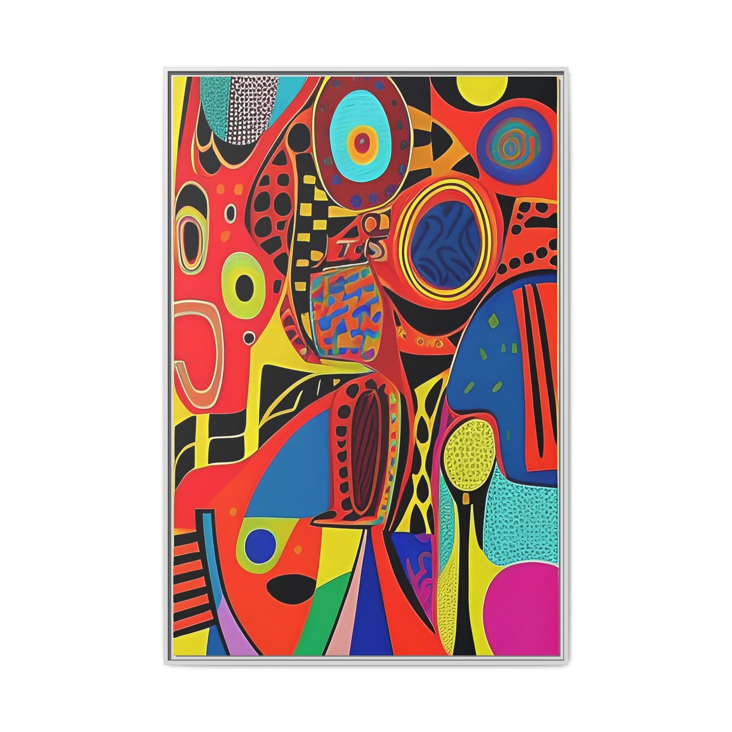 Oba Vibration Matte Canvas Wall Art