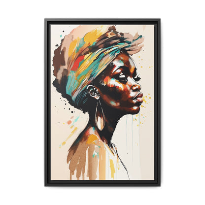 Sunwoven Matte Canvas Print