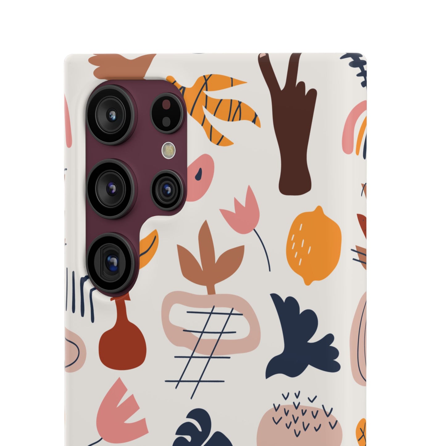 Whimsical Harmony Snap Case for Samsung Phone