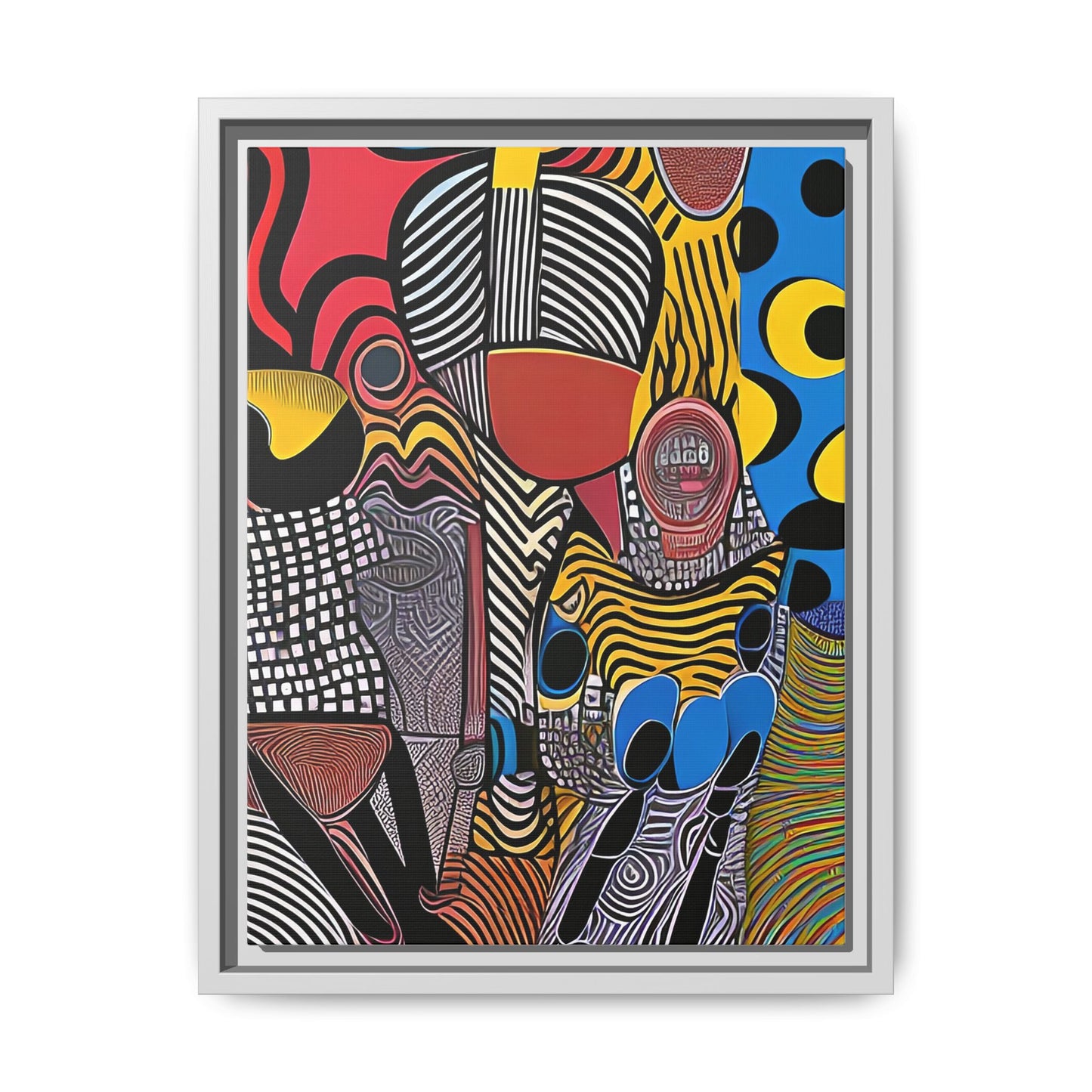 Luba Current Matte Canvas Wall Art