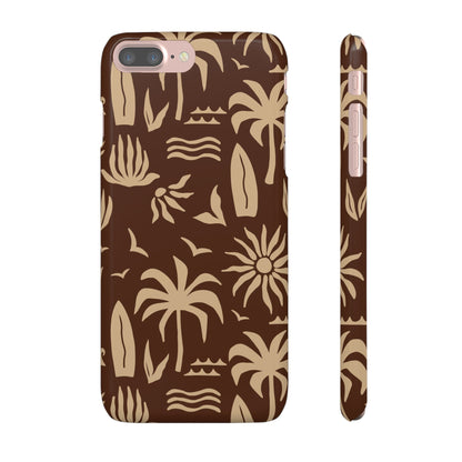 Vintage Tropical Snap Case for iPhone®