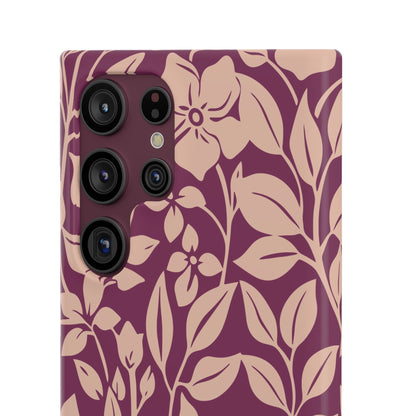 Blooming Elegance Snap Case for Samsung Phone