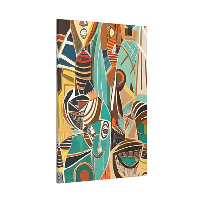 Isimi Flow Stretched Canvas Wall Art