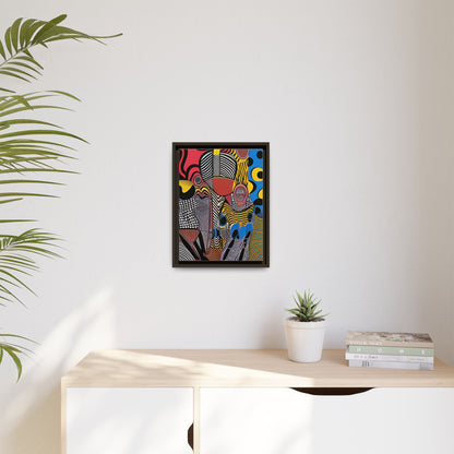 Luba Current Matte Canvas Wall Art