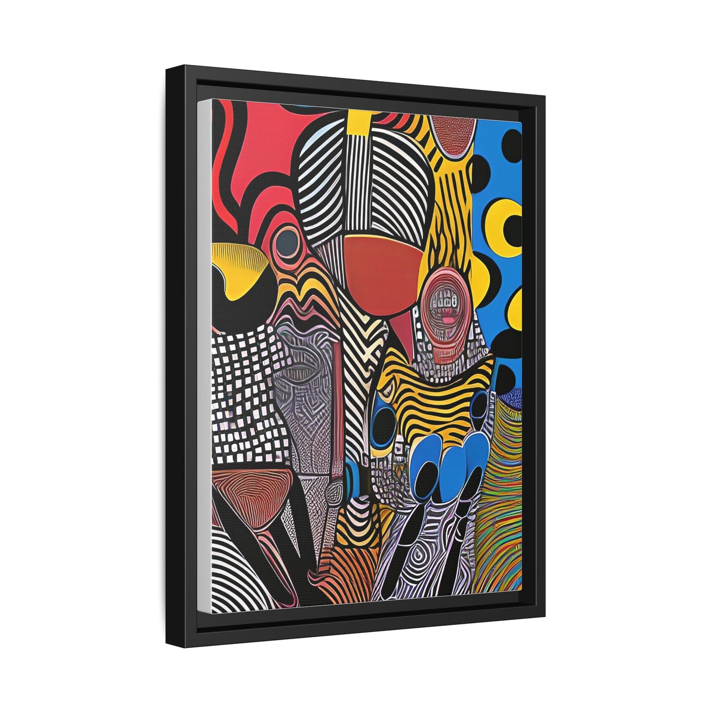 Luba Current Matte Canvas Wall Art