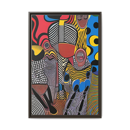 Luba Current Matte Canvas Wall Art