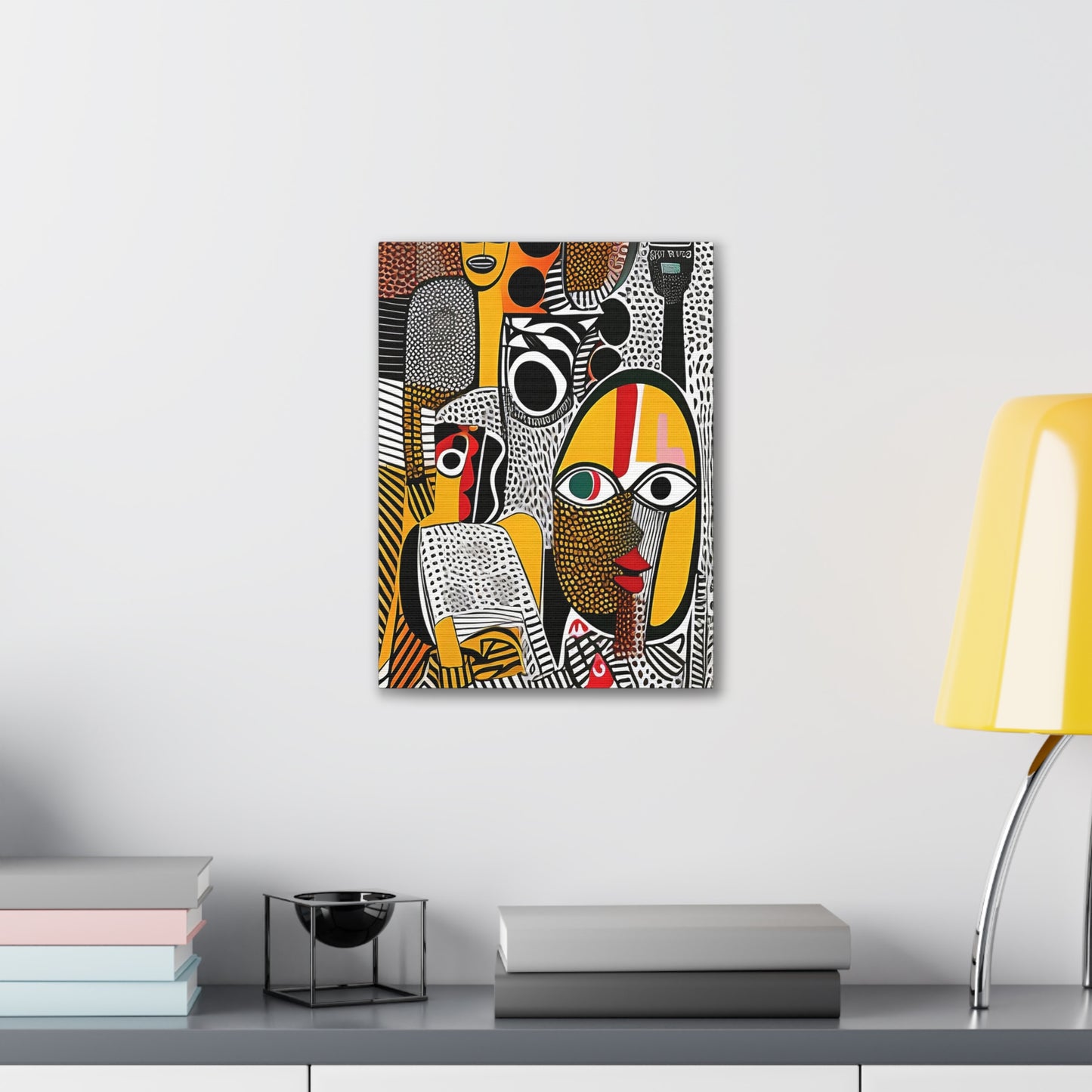 Oju Oracle Stretched Canvas Wall Art