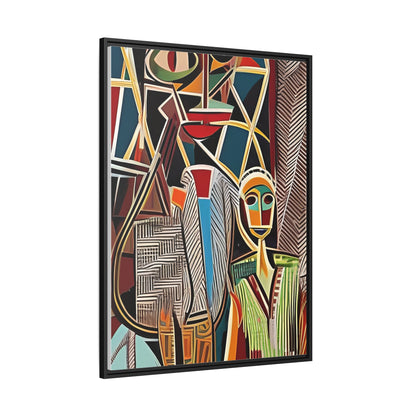 Moya Threads Matte Canvas Wall Art