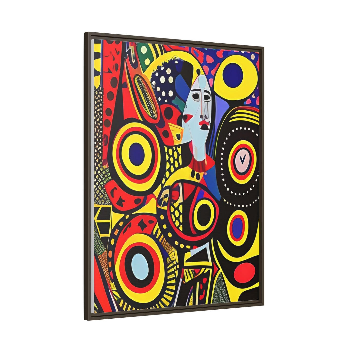 Okira Blaze Matte Canvas Wall Art