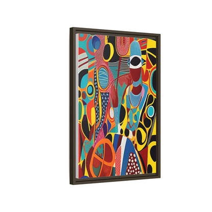 Ajora Veil Matte Canvas Wall Art