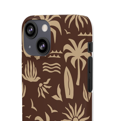 Vintage Tropical Snap Case for iPhone®