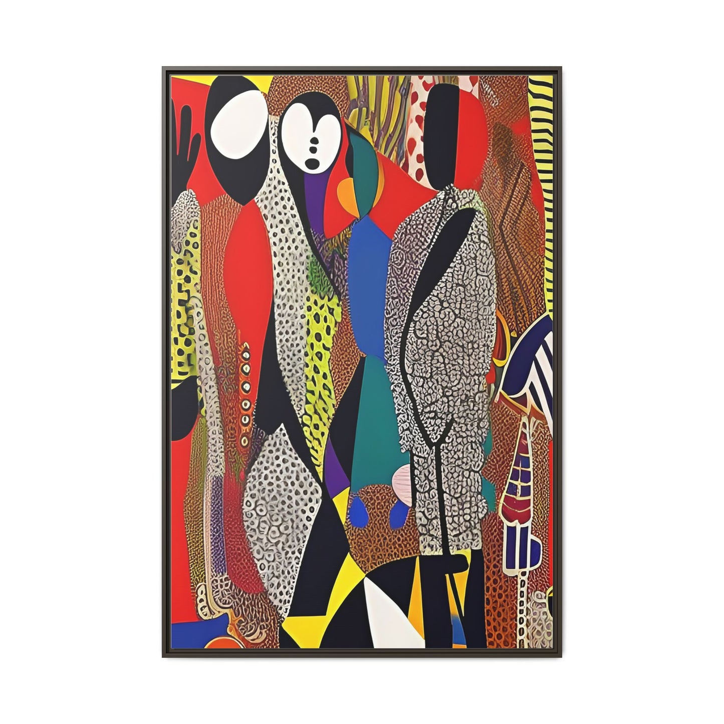 Muti Veins Matte Canvas Wall Art