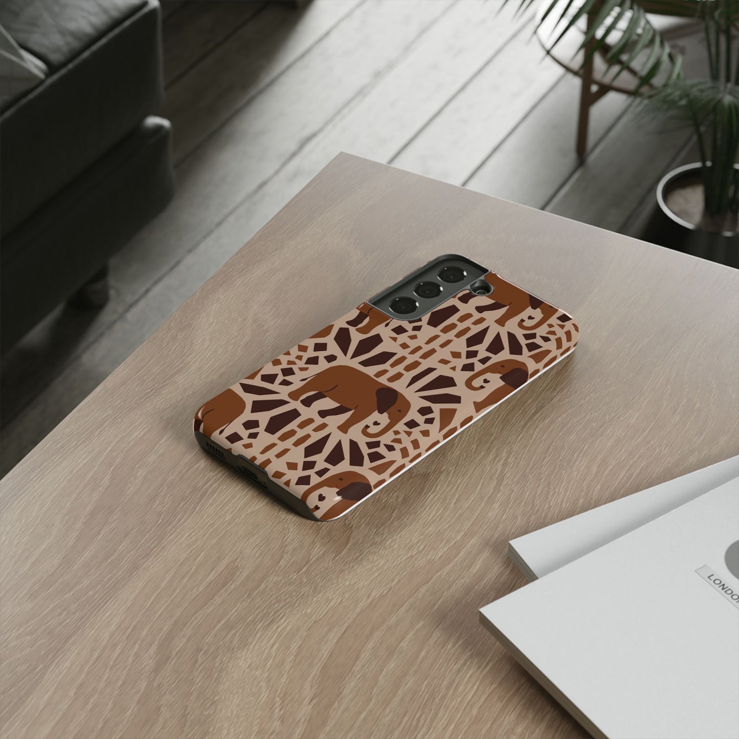 Safari Mosaic Tough Case for Samsung Phone